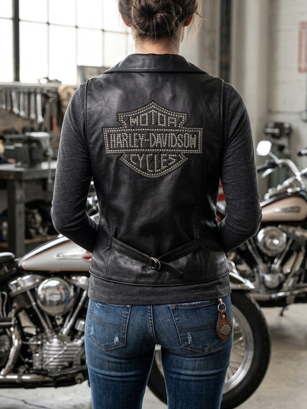 Harley-Davidson Leather Cycle Diva Vest